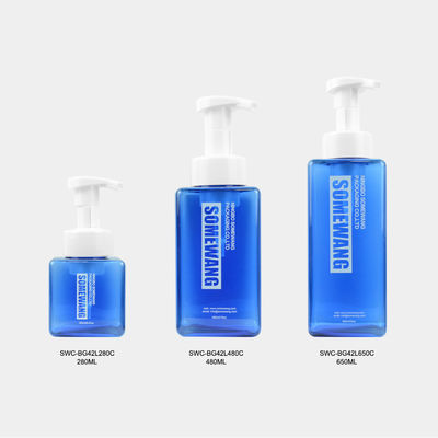 40ML 60ML 80ML PETG Pump Serum Chai bọt mỹ phẩm Hộp đựng chăm sóc da