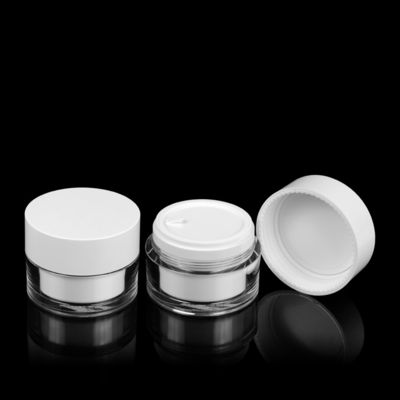 Hộp đựng kem PETG sang trọng 50ml 100ml Lọ mỹ phẩm có thể thay thế kem mặt có thể thay thế