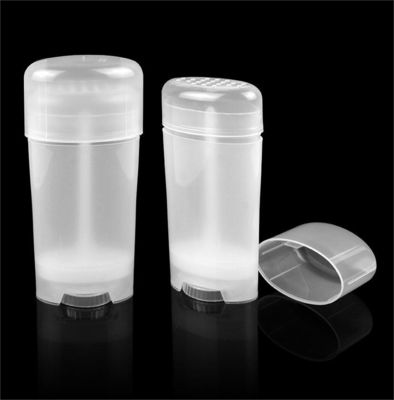 80ml ODM Hình phẳng PP Chai lăn khử mùi rỗng Chai Hộp đựng khối lượng lớn