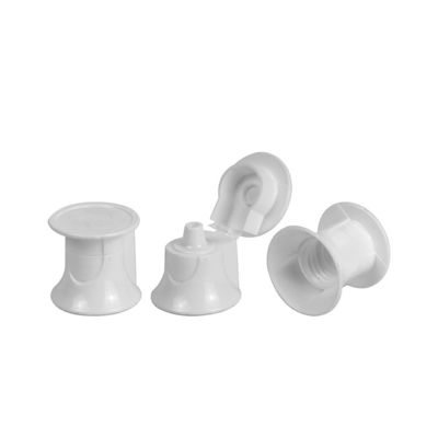 Nhựa mỹ phẩm Lớp phủ UV Flip Top Cap Nắp chai nhựa 7,8mm Bao bì