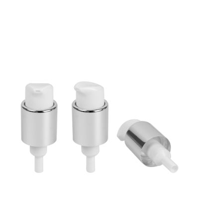 Twist Actuator Bơm kem dưỡng da Trái phải Kim loại Chrome Bơm xử lý nhựa 24/410