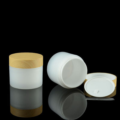 10g 20g 30g PP Cream Jar Bao bì Kem mắt OEM Hộp đựng mỹ phẩm bằng tre