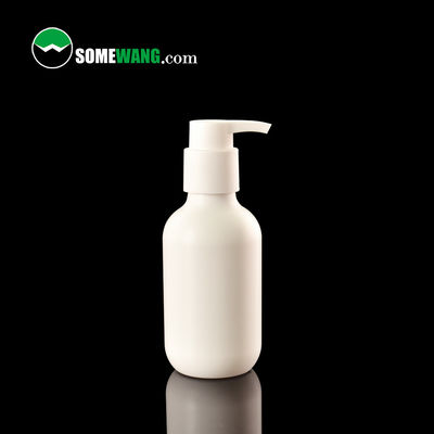 300ml Chai nhựa tròn PE Mỹ phẩm Chai nước rửa tay tùy chỉnh Chai dầu gội