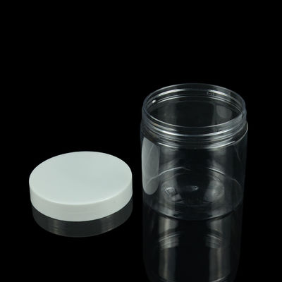100ml 200ml 250ml Thực phẩm trong suốt Nhựa PET Jar PCR Hộp đựng chất khử mùi miễn phí Bpa