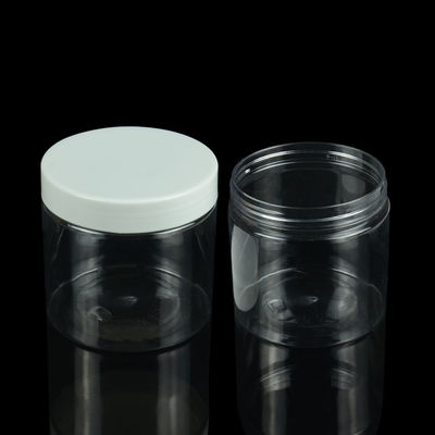 100ml 200ml 250ml Thực phẩm trong suốt Nhựa PET Jar PCR Hộp đựng chất khử mùi miễn phí Bpa