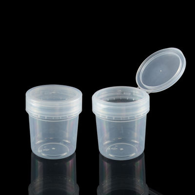 240g 480g 600g PP Cream Jar Lọ mỹ phẩm cao cấp cấp thực phẩm có nắp lật