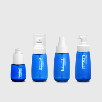 Chai mỹ phẩm PETG 30ml 60ml 80ml màu xanh