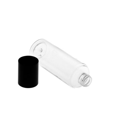 Clear 6oz Chai mỹ phẩm PET Toner 120ml có nắp 28/410