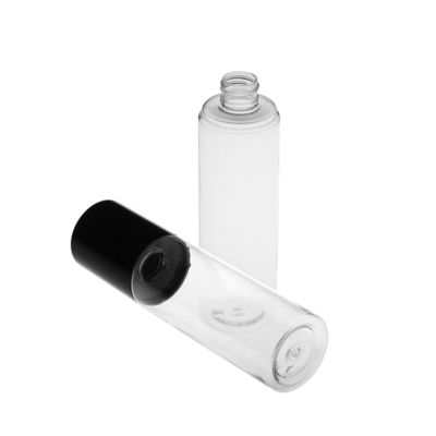 Clear 6oz Chai mỹ phẩm PET Toner 120ml có nắp 28/410