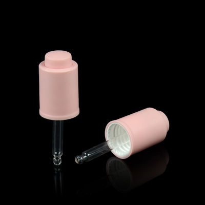 20/410 Phân phối nắp chai nhựa Nitrile Dropper Mũ nhỏ giọt màu trắng cho tinh dầu