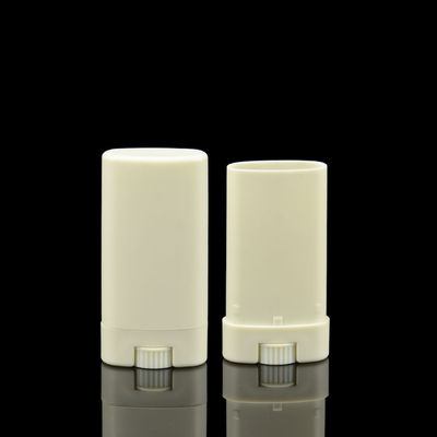 ODM 15ml Chai mỹ phẩm hình bầu dục khử mùi 15g Gel rỗng hình bầu dục phẳng cho gel