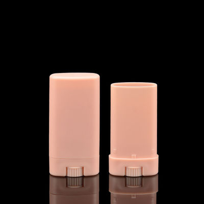 ODM 15ml Chai mỹ phẩm hình bầu dục khử mùi 15g Gel rỗng hình bầu dục phẳng cho gel