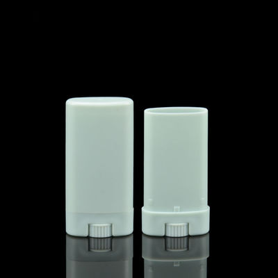 ODM 15ml Chai mỹ phẩm hình bầu dục khử mùi 15g Gel rỗng hình bầu dục phẳng cho gel