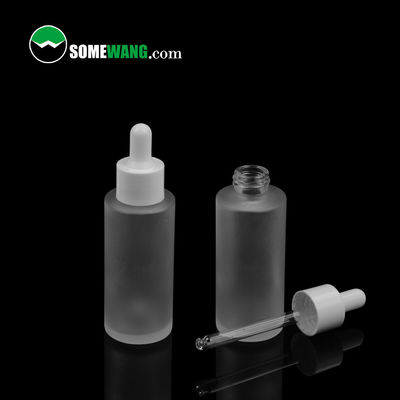 Hộp đựng tinh dầu nhỏ giọt thủy tinh 40ml Chai tinh dầu màu đen mờ ISO9001