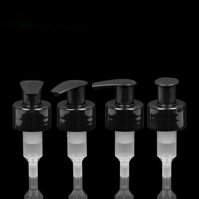 Leakproof PP Ribbed Airless Cosmetic Lotion Pump Đầu ra 2.5CC với lò xo bên ngoài