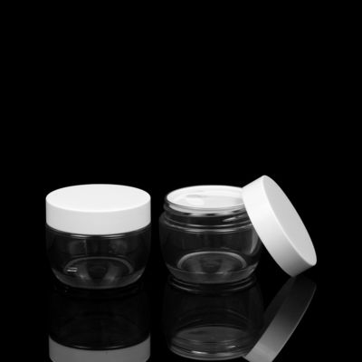 Tường nặng 30ml 50ml Chăm sóc da bằng nhựa PET Bao bì lọ kem rỗng