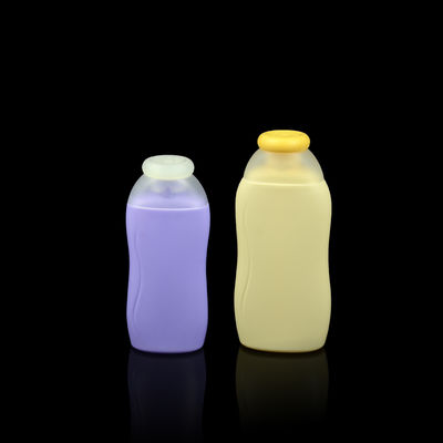 Chai nhựa rỗng đầy màu sắc OEM Dầu gội đầu 200ml 250ml trong chai màu cam