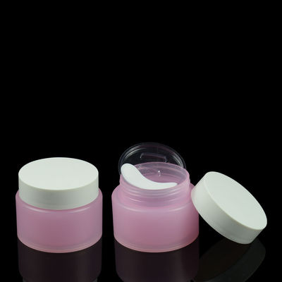 OEM 100g Double Wall Cream Jar Mặt nạ kem mắt bằng nhựa PP miễn phí BPA có thìa