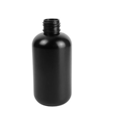 180ml 24/410 Chai nhựa tròn trắng Boston Chai chăm sóc da cá nhân Chai 30% PCR