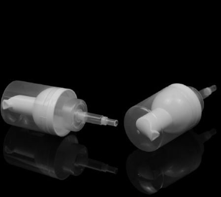 Máy bơm xà phòng tạo bọt bằng nhựa PP 42mm 43mm Hộp đựng xà phòng tạo bọt trắng cho sữa rửa mặt