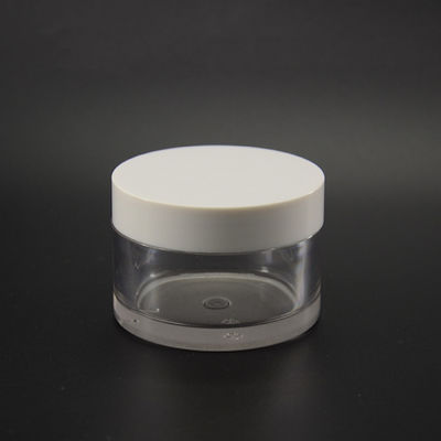 50ml Serum ABS PETG Mỹ phẩm Jar Kem mặt có nắp mạ điện