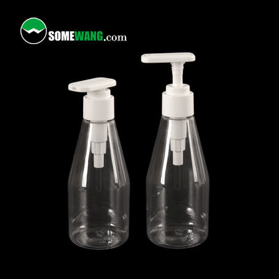 Dầu gội đầu bằng nhựa PET 200ml Chai rửa tay toàn thân Chai màu tùy chỉnh