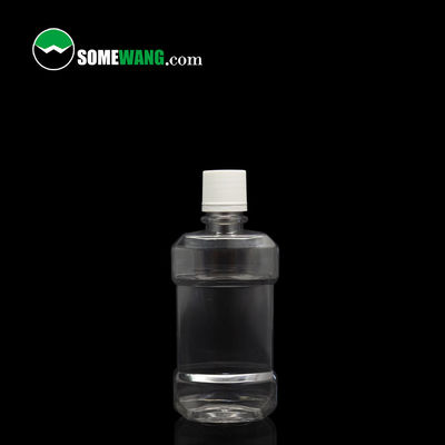 Chai nhựa mỹ phẩm 100ml / 250ml / 500ml Chai nước súc miệng tùy chỉnh