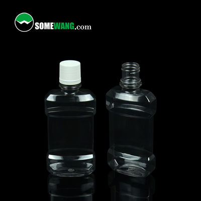 Chai nhựa mỹ phẩm 100ml / 250ml / 500ml Chai nước súc miệng tùy chỉnh