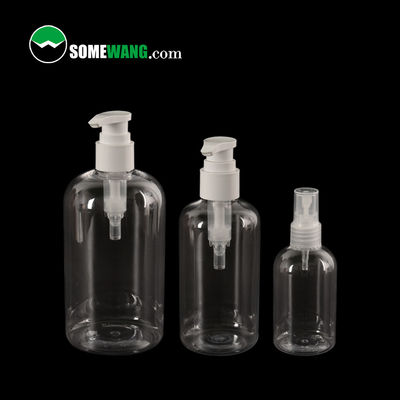 Dầu gội đầu 100ml / 200ml / 500ml Chai nhựa PET có bơm phun Bao bì mỹ phẩm