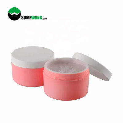 Empty Compact Loose Powder Container Trang điểm Mỹ phẩm PP Bao bì Jar