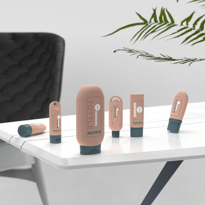 Chai nước rửa tay tùy chỉnh lộn ngược 60ml PE có nắp lật