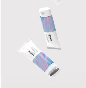 35ml 50ml 100ml Nhựa cuộn đơn trên ống Bao bì mỹ phẩm chăm sóc da