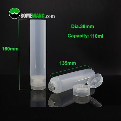 Bao bì ống mỹ phẩm PE Ống dưỡng tóc mềm 110ml