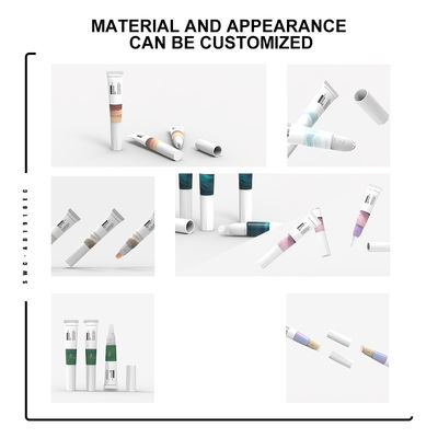 15ml Nắp vặn Đầu cọ Lip Gloss Tube Bao bì mỹ phẩm Ống đựng