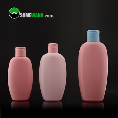 Chai phẳng PE 100ml 138ml Chai mỹ phẩm tùy chỉnh 200ml