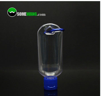 30ml 60ml Bộ chai gel rửa tay PETG tùy chỉnh có nắp lật
