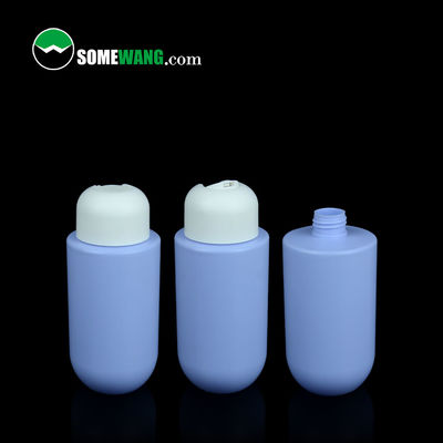 Màu sắc tùy chỉnh HDPE Flat Shoulder Chai đáy tròn Mỹ phẩm 300ml Bao bì Lotion 400ml