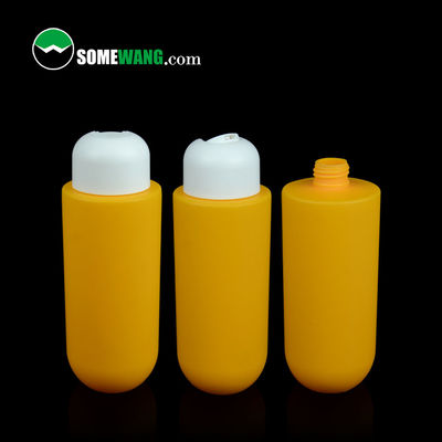 Màu sắc tùy chỉnh HDPE Flat Shoulder Chai đáy tròn Mỹ phẩm 300ml Bao bì Lotion 400ml