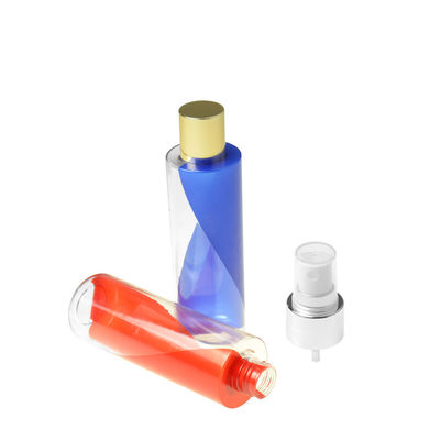 Chai nhựa mỹ phẩm PETG tùy chỉnh màu kép rỗng Chai nhựa 200ml